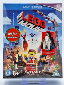 The Lego Movie Blu-Ray + Minifigur VITRUVIUS - NEU